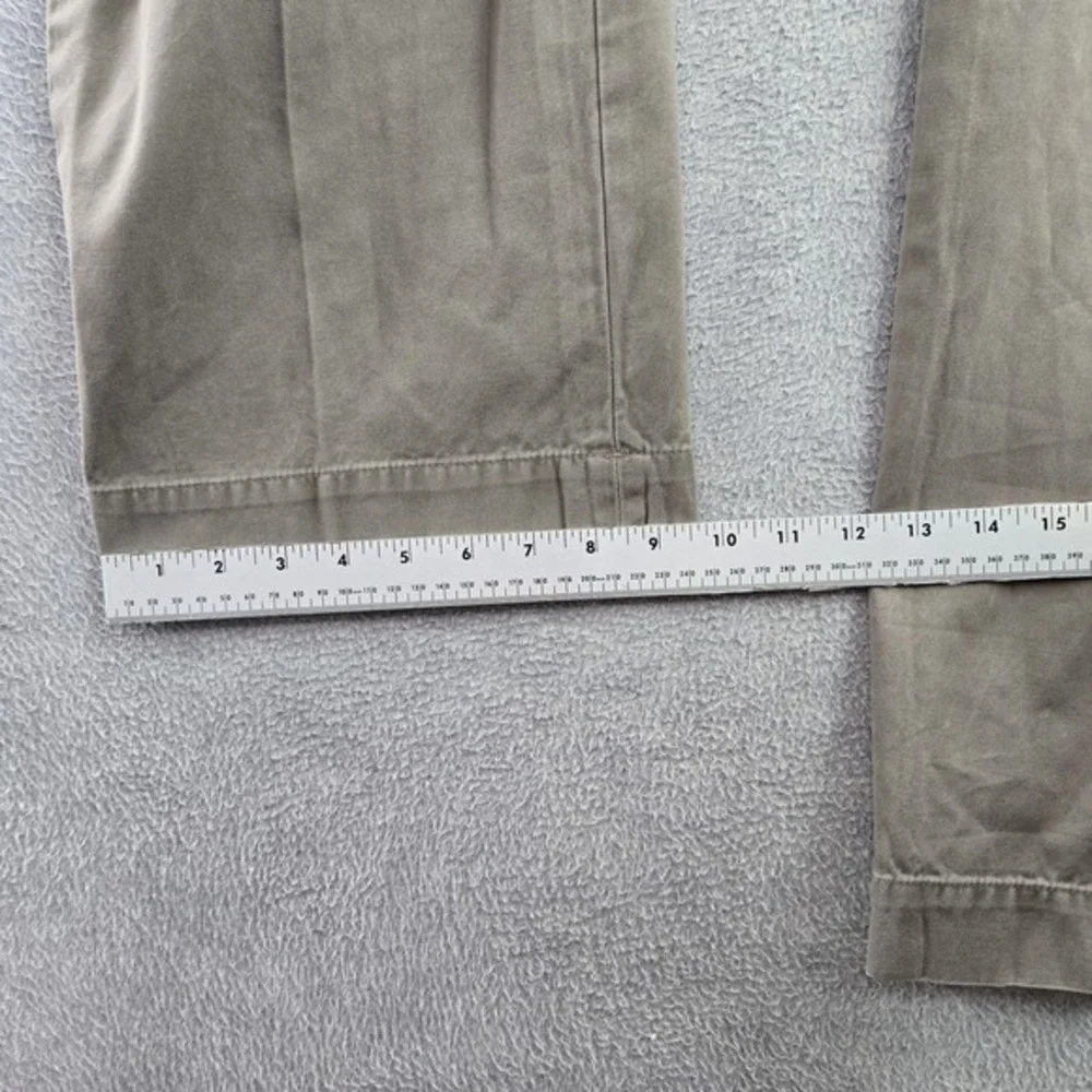 Banana‎ Republic Men Pants 36X32 Gray Chino Twill Dawson Button 30